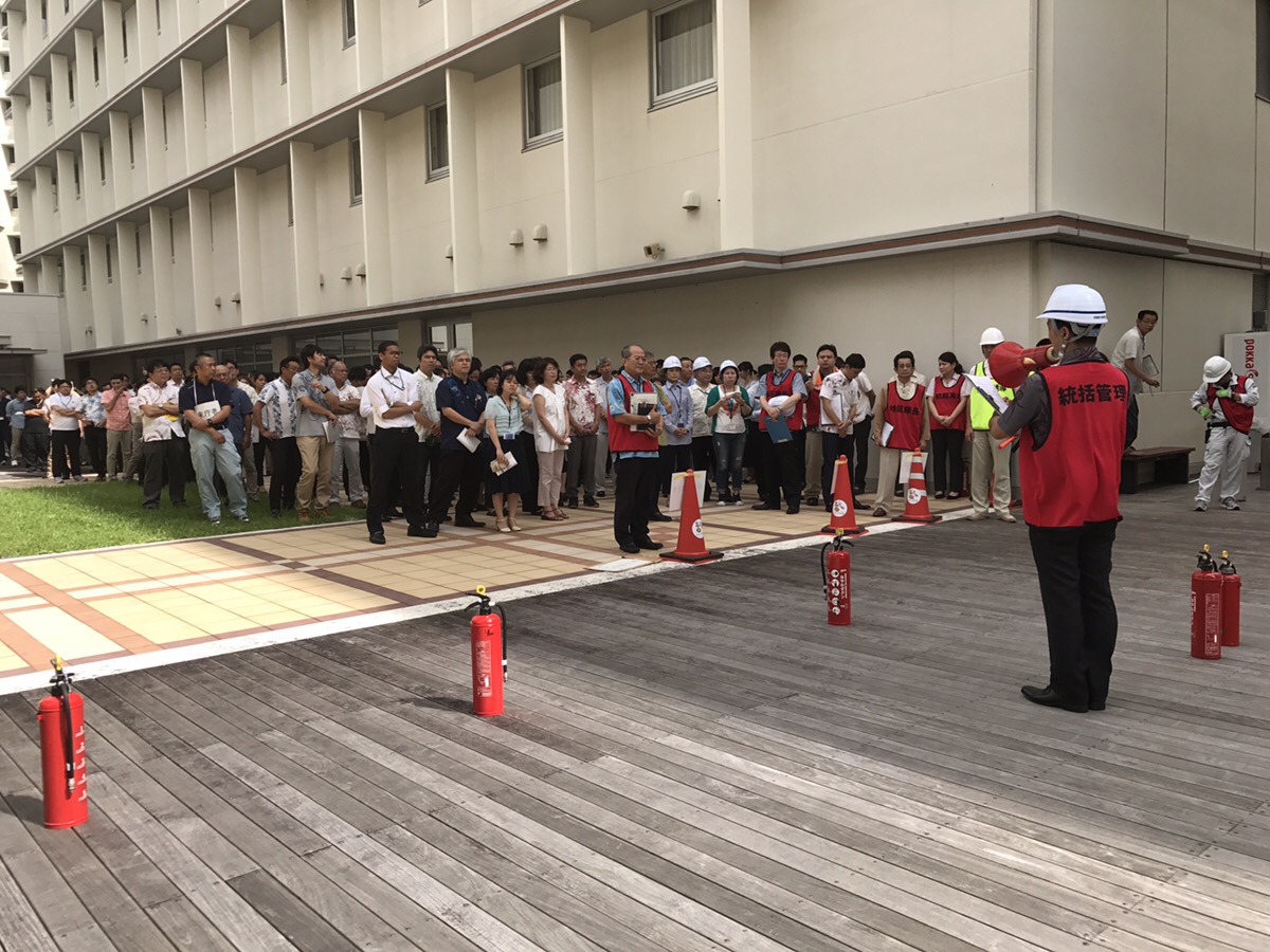 防火・防災訓練@沖縄