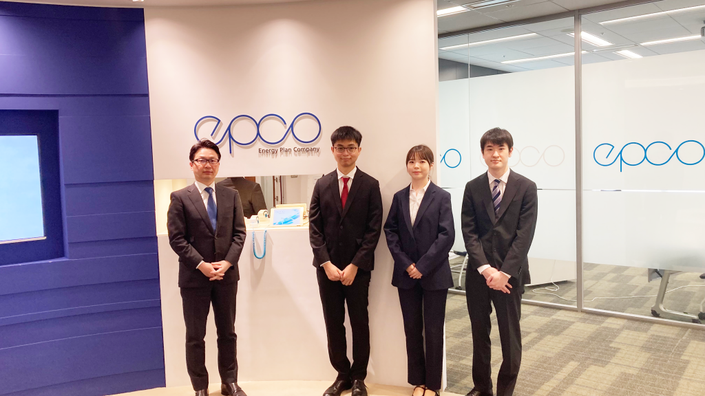 吉原CFOと東京の新卒3名