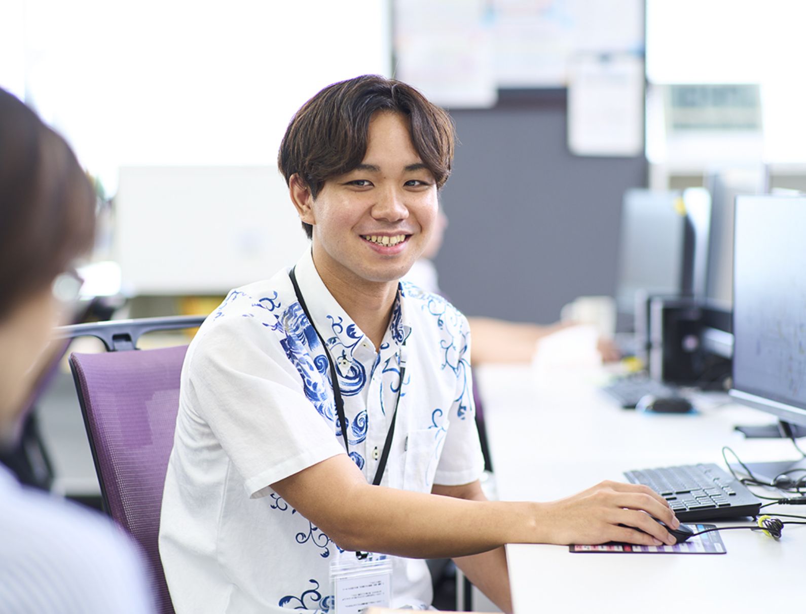 エプコとしては比較的新しい電気設備設計業務に携わる、大学で学んだ知識と住宅の設計の知識を紐づけながら自分のものにしていくことで中核メンバーとして成長
